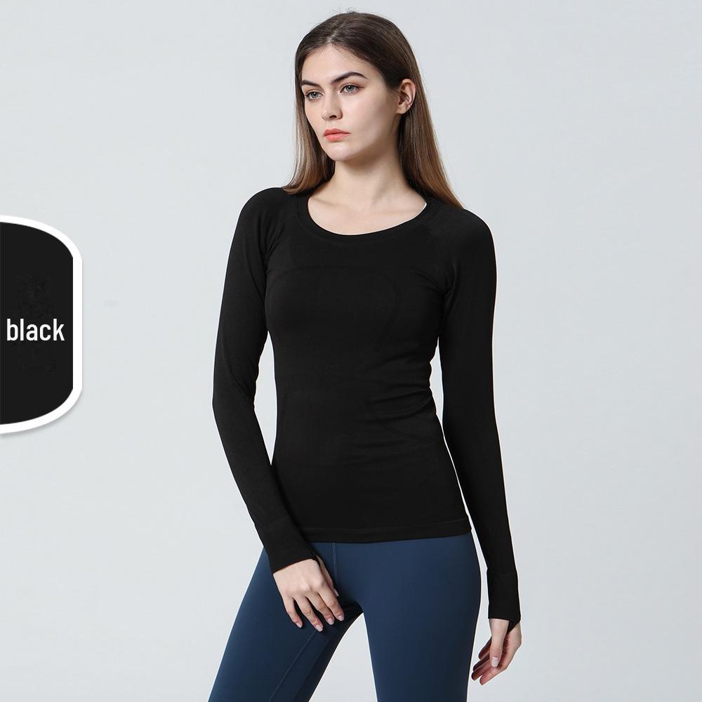 Футболка Swiftly Tech с длинными рукавами для занятий йогой: Дышащий, быстросохнущий фитнес-топ для бега и активного отдыха