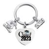 Graduation Gift Keychain Rings Key Holder Decorated Creative Accessories