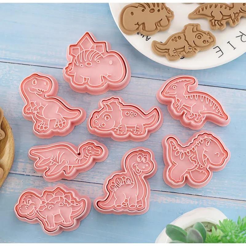 Dinosaur Stamp Cutters 8 Pieces