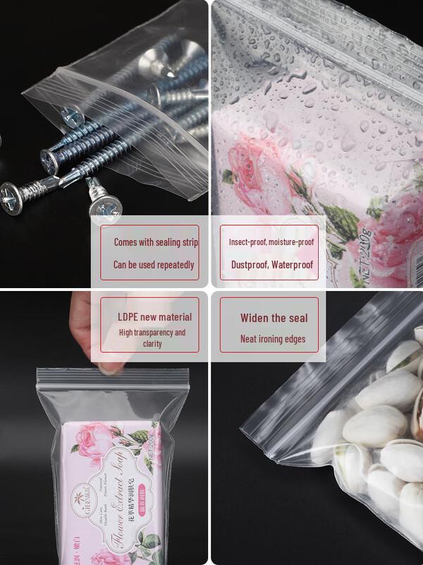 Прозрачные самоклеящиеся пакеты Ally пищевого класса