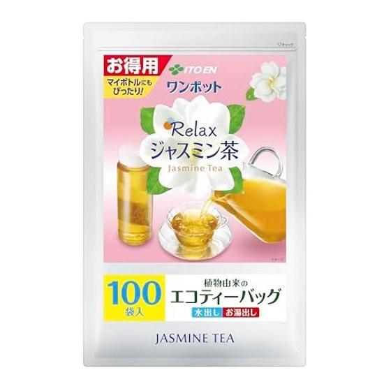 Ito En One Pot Relax Jasmine Tea Bags 3.0g100 Value Pack Eco