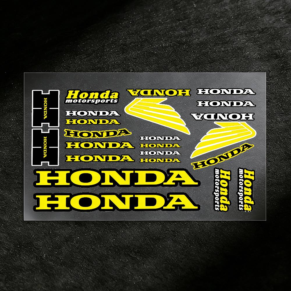 Для HONDA Наклейки Мото Наклейка Кузов Авто Бампер Окна Мотоцикл Ноутбук Стены Виниловая Наклейка Авто Тюнинг Аксессуары
