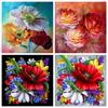 Full Square/Round 5d Diamond Painting Flower Wall Art DIY Diamond Embroidery Art Rhinestones Pictures Home Decor
