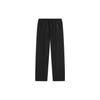 Li Ning Anti-Five Seven City Collaboration Changan Youth Solid Color Straight Loose Knit Sports Pants Men Pants Black AYKT803-2
