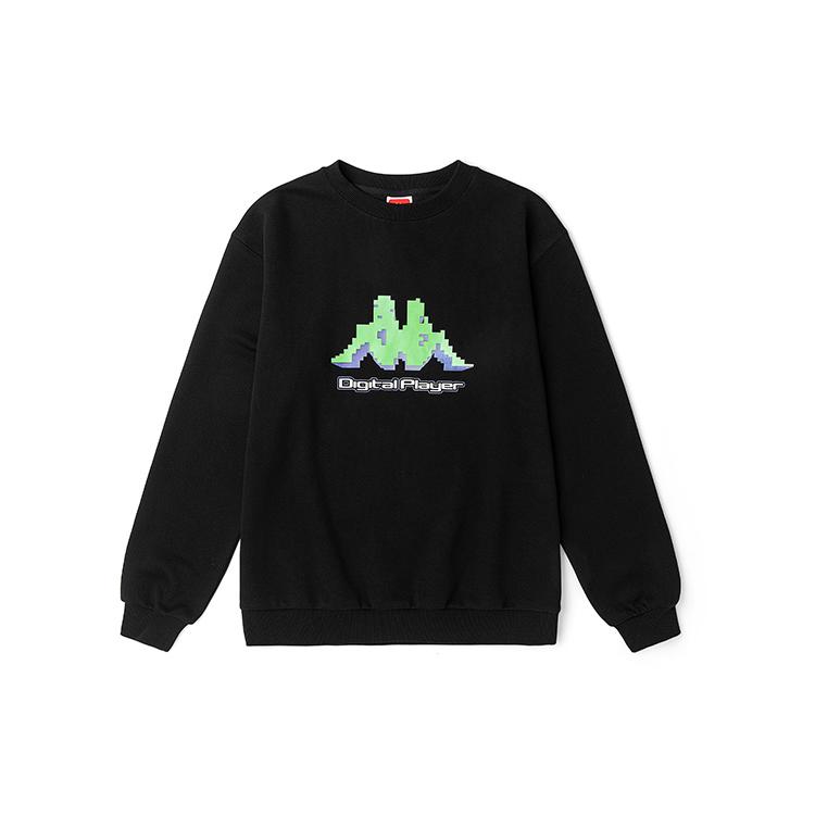 Kappa Crew Neck Loose Fit Sweatshirt Spring Fall Winter Unisex Couple's K0CW2WT03D