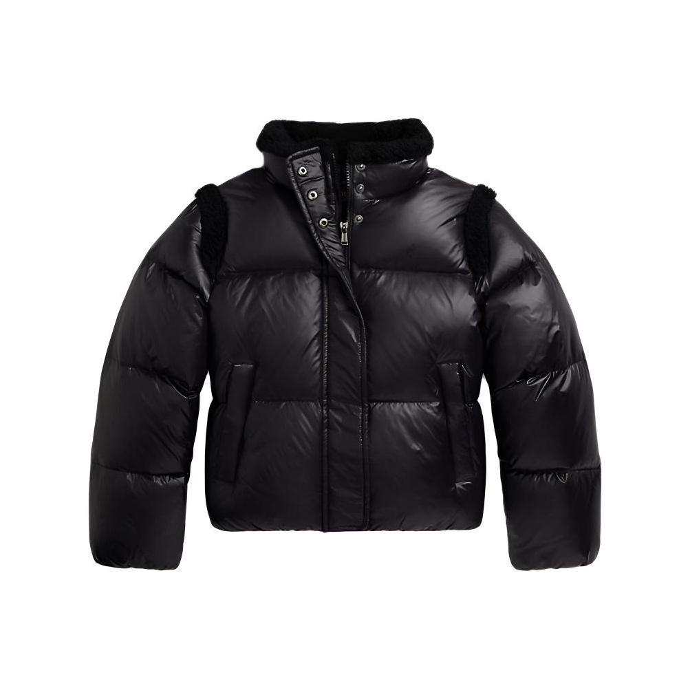 Polo Ralph Lauren Пуховик Длинный рукав Воротник-стойка Однотонный Вышивка Маленький Пони Детская версия Детские куртки 313978740-001