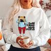 Cartoon Frog DTMF Printing Sweatshirt Debi Tirar Mas Fotos Shirt Funny Frog Pullover Unisex Long Sleeve Sweatshirts Latina Gift