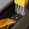 2 in 1 Window Screen Cleaning Brush with Extendable Handle Removable Lightweight Reusable Screen Cleaner Handheld Window Cleaning