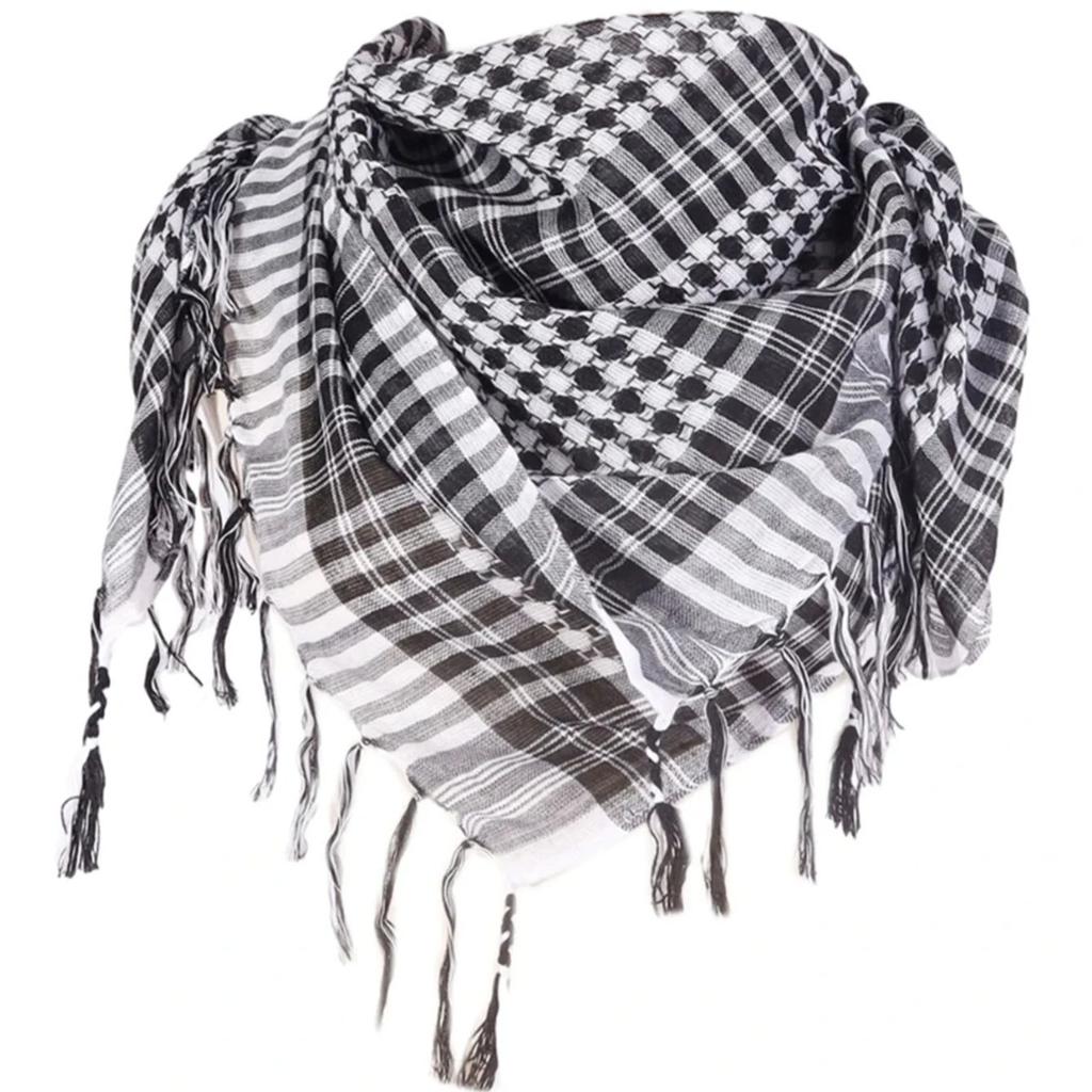 Unisex Summer Printed Cotton Hijab Middle East Dubai Türkiye Hijab Muslim Women Hijab Islamic Scarf Women Square Hijab