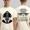 Горячая футболка Esdeekid The Rebel Tour Австралия 2026 Унисекс Хип-хоп Y2K Готический Хип-хоп Уличная одежда Футболка Дышащая Уличная одежда С коротким рукавом Повседневные футболки