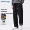 Jeanswest Men's Winter Fleece-Lined Straight-Leg Pants