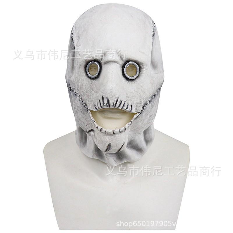 Chainsaw Man Slipknot Latex Mask Halloween Cosplay Horror Costume Accessory