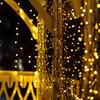 Led Solar String Lights Outdoor Solar Christmas Lights 8 Modes Twinkle Fairy Lights for Xmas Tree Garden Wedding Decoration