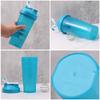 Water bottle custom mixing cup LOGO fitness cup with handle sports water cup 100ML graduated protein powder shaking cup