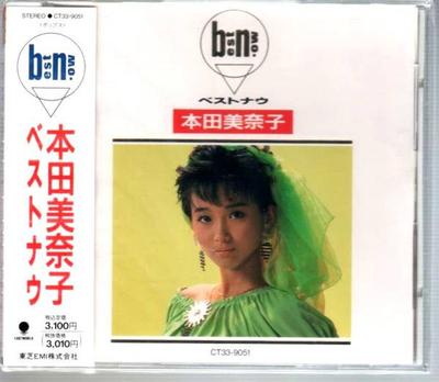 CD МИНАКО ХОНДА - Лучшее Сейчас CT339051 Eastworld 1989 Япония Поп Б/У