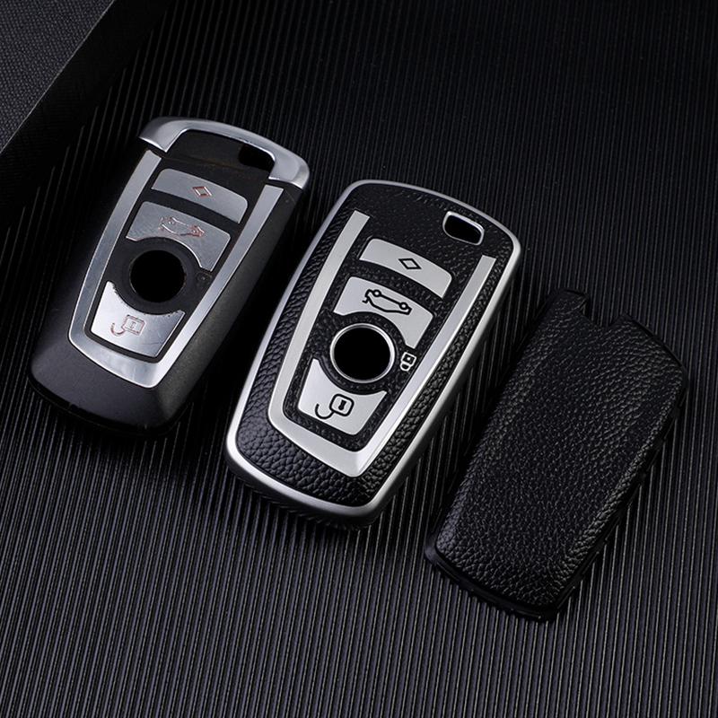 Кожаный чехол для ключей из ТПУ, брелок для BMW F20 F30 G20 f31 F34 F10 G30 F11 X3 F25 X4 I3 M3 M4 1 3 5 Series, аксессуары для защиты корпуса