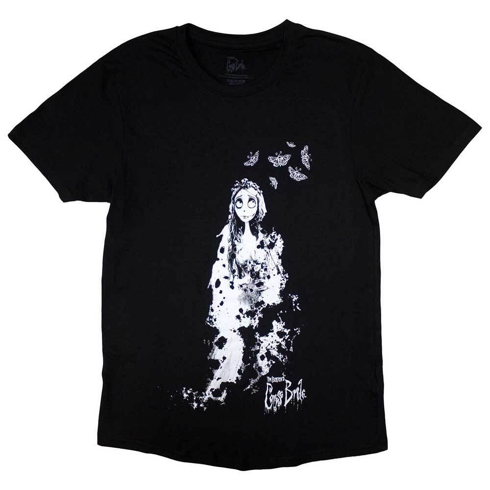 Corpse Bride Butterflies T-Shirt Black New Unisex T-Shirt