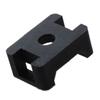 100PCS HC-4 Plastic Wire Mounts Seat Data Line Winder Cable Tie Fixed Seat