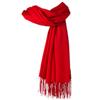2024 Autumn And Winter New Solid Color Extended Thin Imitation Cashmere Scarf Versatile Warm Neck Protection Scarf Shawl For Women