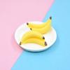10Pcs 1:12 Dollhouse Miniature Fruit Banana Dolls House Food Accessories Toys