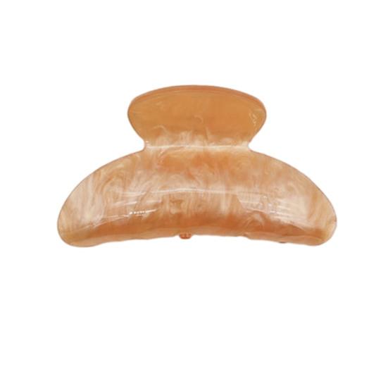 Женская заколка для волос, цвет конфет, геометрическая форма, большой размер, задняя часть, зажим для волос, аксессуары для волос