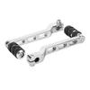 Powersport Shift Lever For Harley Chrome CNC Heel To Shift Lever Shifter Peg FLHTK