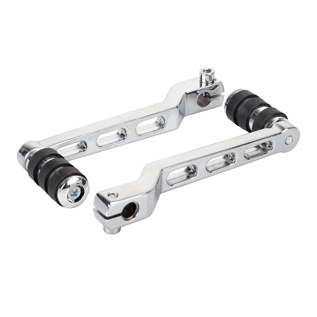 Powersport Shift Lever For Harley Chrome CNC Heel To Shift Lever Shifter Peg FLHTK
