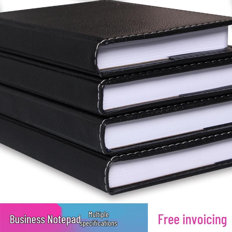 Компактный черный корейский набор дневников-тетрадей