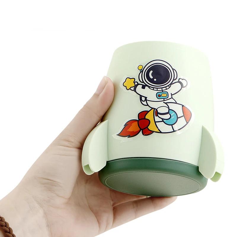 Kawaii Rocket Pen Pendant Pot Holder Kiss Storage Box Desk Organizer Multifunction Washi Tape Канцелярские товары для офиса