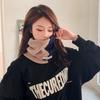 Winter Warm Hooded Scarf Knitted Neck Scarves Bandana New Ski Climbing Scarfs