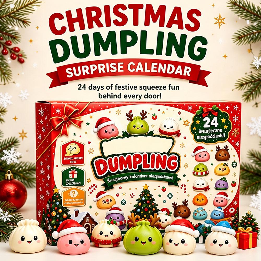 Christmas Squishy Advent Calendar 2026, 24 Days Fidget Countdown Calendar Surprises Sensory Fidget Christmas Party Favors Gift