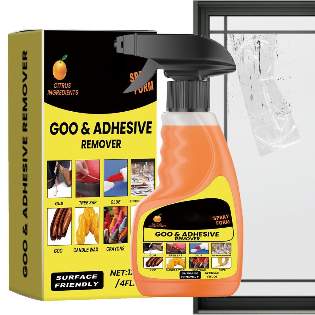 All Purpose adhesive glue remover Sticky Residued Remover Spray Auto Car Sticker Car Glass Label Cleaner Adhesive Glue Spray