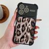 Роскошный ударопрочный чехол с леопардовым принтом для iPhone 17 Air 16 15 14 13 Pro Max Plus, Защитное стекло с большим окном, Чехол для телефона из ТПУ