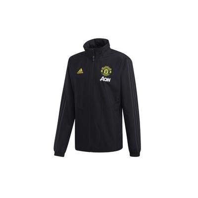 Manchester United Тканая куртка с воротником-стойкой Мужская верхняя одежда Черный EB6515