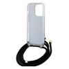 Etui do iPhone 15 Pro Max Guess Crossbody Cord Czarne