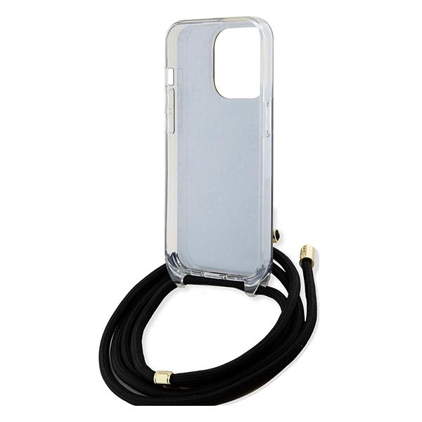 Etui do iPhone 15 Pro Max Guess Crossbody Cord Czarne