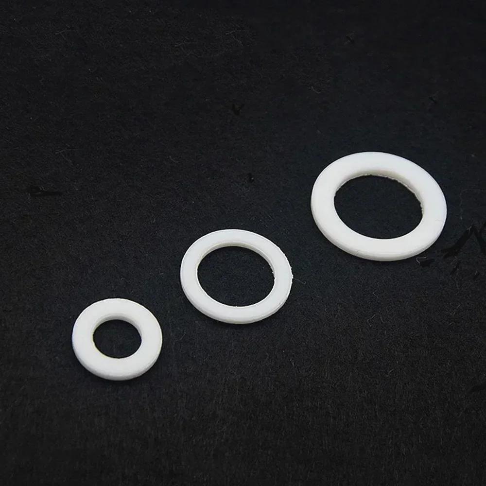 6 8 10 11 12 14 15 16 18 19 20 22 24 25 26 27 28 30 32 35 38 40-105 мм Фторопластовая (PTFE) плоская шайба, прокладка, проставка, уплотнение для манометра