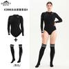 Womens 2mm Full Body Wetsuit Long Sleeve Dive Suit Snorkeling Swimming Surfing Thermal Protection White