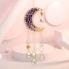 Water Crystal Tree Moon Sun Catcher Hanging Decor For Home And Meditation