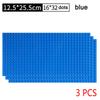 3 шт. Классические Базовые Пластины Строительные Блоки 32x32 32x16 Точек Строительные Основы Пластины Кирпичи Сборка Городская Дорога MOC Друзья Городские Игрушки