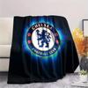 Chelsea FC Flannel Blanket, High quality Comfortable for All Seasons, Home Decor, Warmth and Comfort