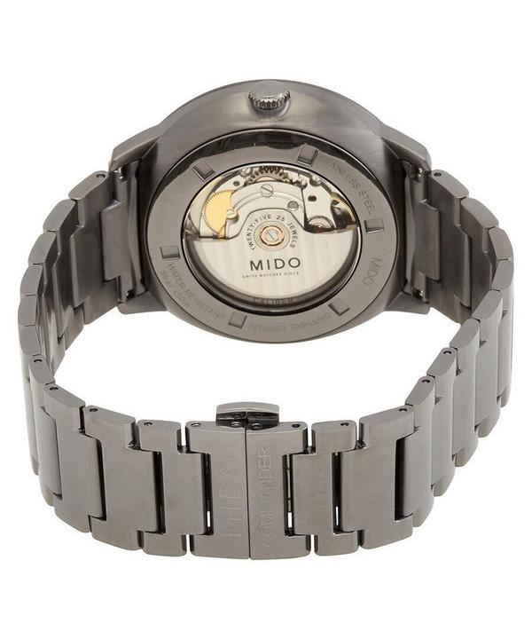 Mido Commander Big Date Stainless Steel Anthracite Dial Automatic M021.626.33.061.00 Men's Watch