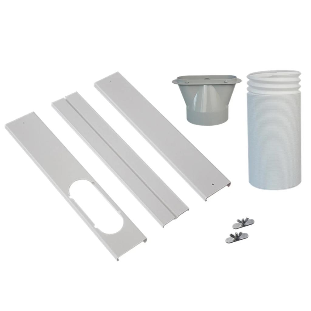 Телескопический универсальный выхлопной шланг Портативный мобильный кондиционер Выхлопной шланг Комплект Легкие аксессуары для дома