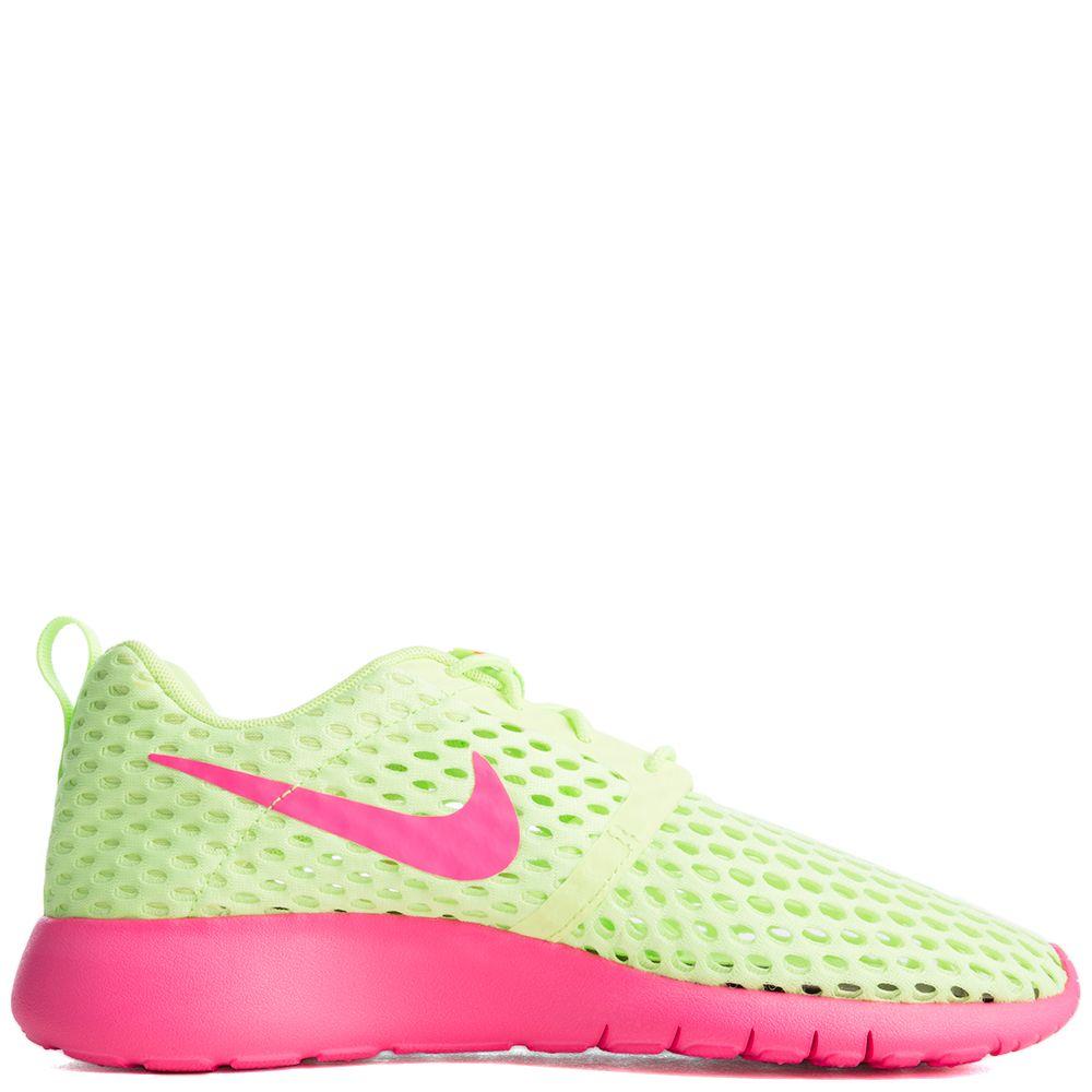 Nike Roshe One Низкие Детские Беговые Кроссовки Зеленые Подростки 705486-300