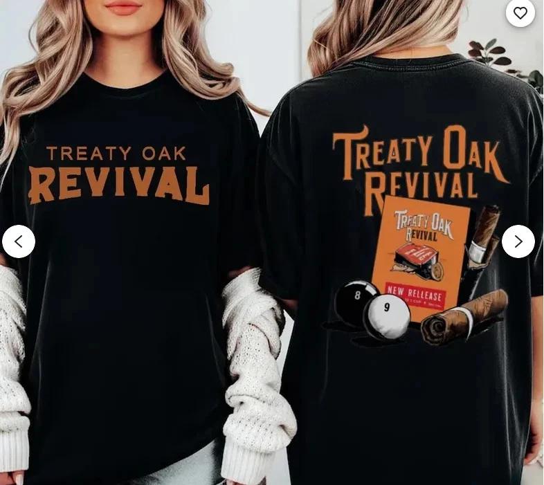 TREATY OAK REVIVAL Print T-Shirt