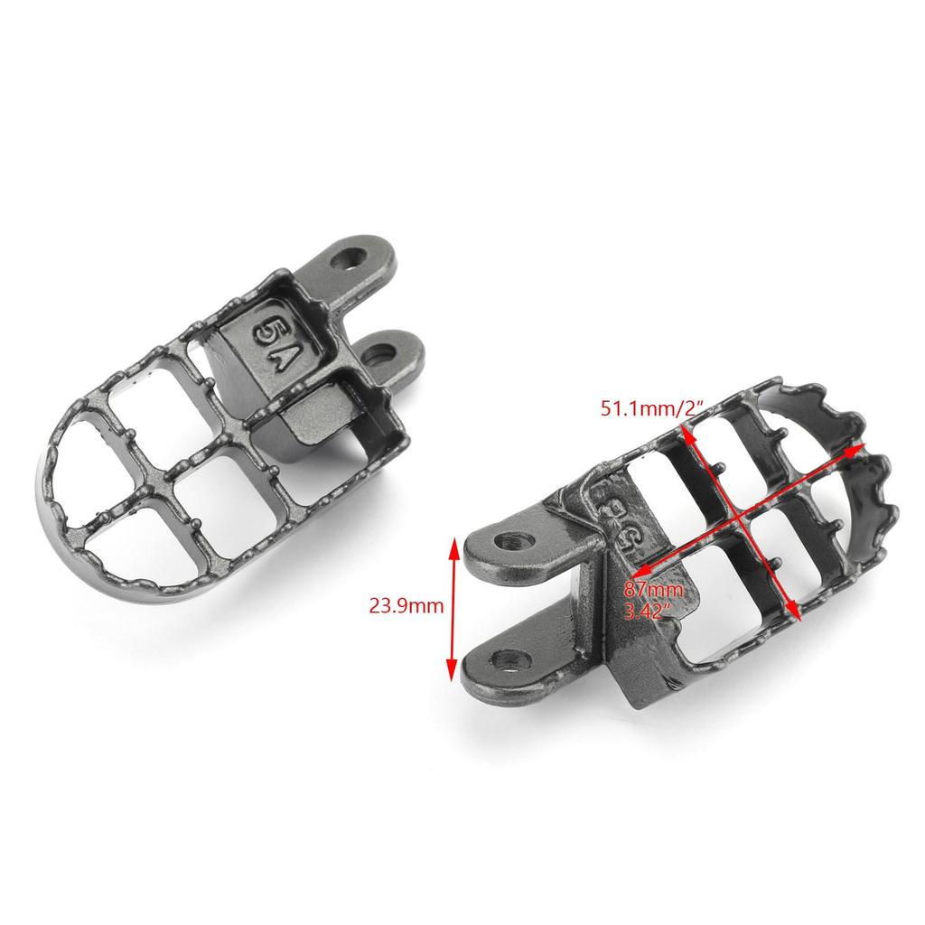 Подножки для Honda XR250/400 XR350R XR600R XR650L XR650R CR80