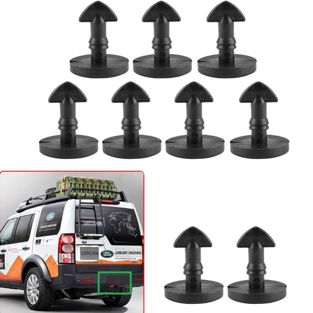 10 шт. Клипсы-застежки крышки буксировочной проушины заднего бампера для Sport 06-09 Discovery 3 4 DYR500010 Запасные клипсы крышки буксировочной проушины