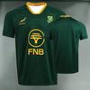 Сборная ЮАР по регби Springboks Форма с коротким рукавом Быстросохнущая футболка для тренировок Топ с 3D-принтом с коротким рукавом для фанатов