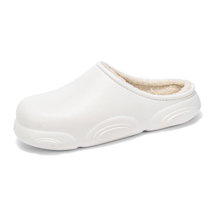 Парные хлопковые тапочки для женщин, зимние, толстые, водонепроницаемые, верхняя одежда, хлопковые тапочки, теплая домашняя мужская обувь
