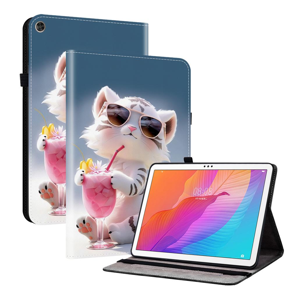 Чехол из искусственной кожи для планшета Huawei Enjoy Tablet 2 — 11 стилей! Прочный, с 2 слотами для подставки, держателем для карандашей и слотами для карточек, гибкая задняя крышка из ТПУ